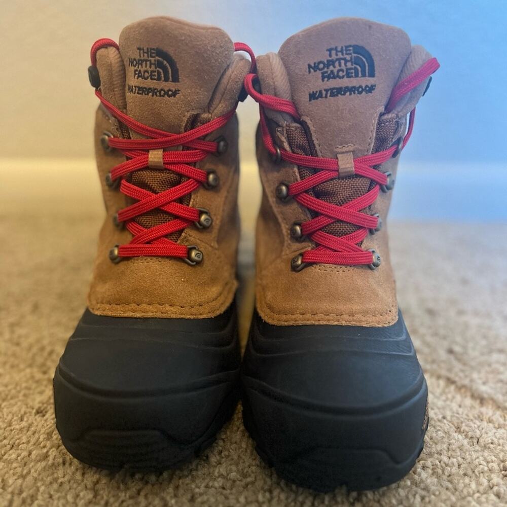 Kids Northface Waterproof Boots Size 3